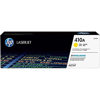 HP 410A (CF412A) Yellow Original LaserJet Toner Cartridge (2300 Yield)